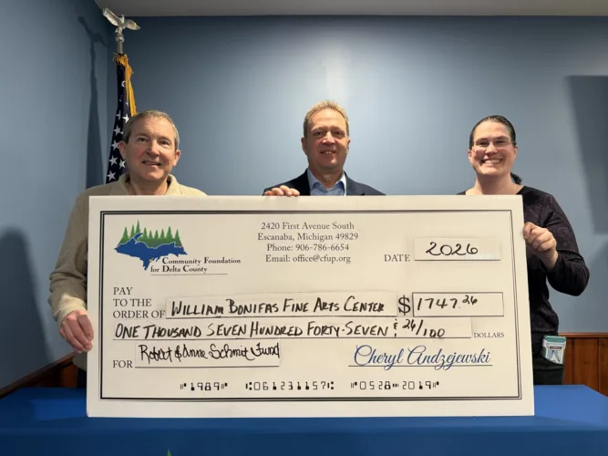 William Bonifas Fine Arts Center awarded funds